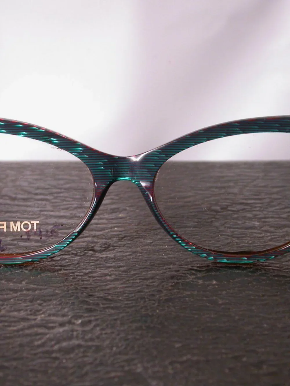 Tom Ford Incredible Blue Green Purple Glow Eyeglasses Made in Italy